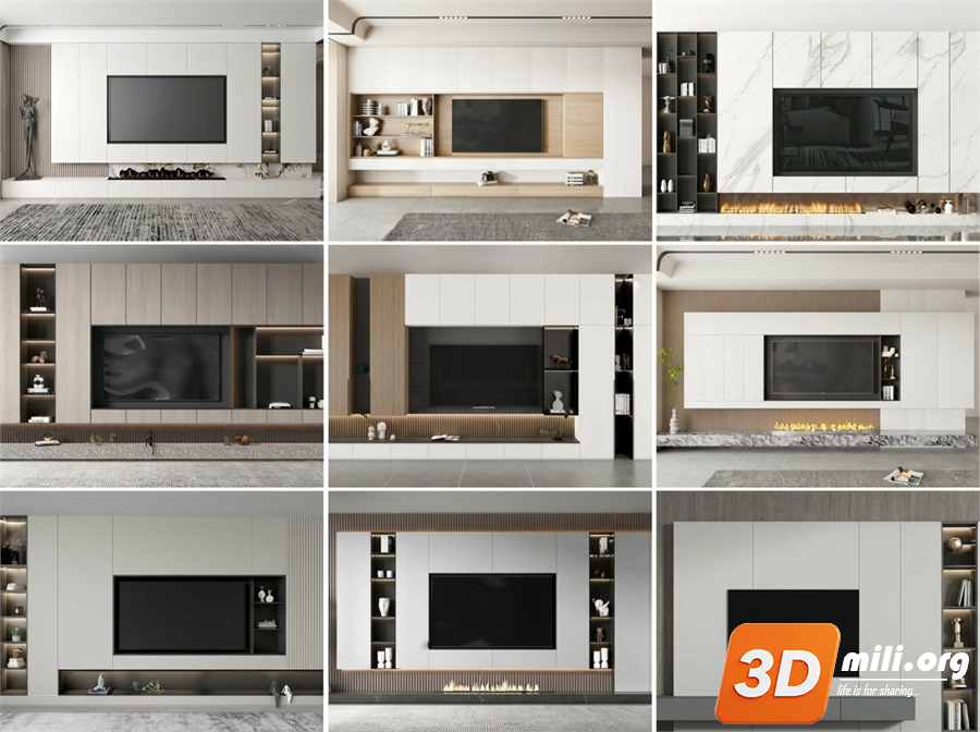 TV Cabinet Skp FIles